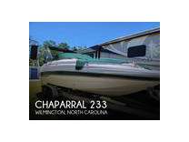2001 chaparral sunesta 233 deck boat boat for sale