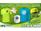 Custom lawn service apparel and promotional products