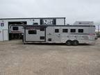 2023 Bison Ranger 4 Horse Gooseneck Trailer With 11' Living Q 4 horses
