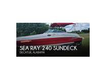 2005 sea ray 240 sundeck boat for sale