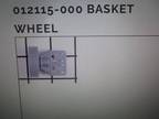 Viking Dishwasher Lower Basket Roller/Wheel 012115-000 New - Opportunity