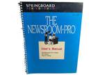 Newsroom Pro by Springboard, User's Manual - Opportunity