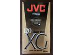 VHS JVC ST-120 XG Profesional Master VHS Blank Media Sealed - Opportunity