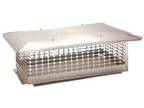 The Forever Cap 13 in. x 53 in. Fixed Stainless Steel Chimney Cap - Opportunity