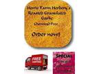 Roasted Granulated Garlic, Order now, FREE shipping & a free gift