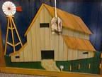 Wood Inlay Barn Picture - - Opportunity