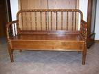 Deacons benches made from wooden beds - Opportunity