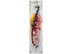 Yosemite Home Decor 20 in. x 79 in. Mademoiselle II Hand Painted Contemporary -