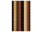 Kas Rugs Film Stripe Rust/Brown 5 ft. x 8 ft. Area Rug - Opportunity