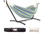 Double Hammock with Stand Included 2 Person Heavy Duty - Opportunity