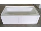 Bathtub 60 x 30 which flairs to 36 in middle with integral front - Opportunity