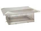 The Forever Cap 14 in. x 18 in. Adjustable Stainless Steel Chimney Cap -