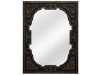 MCS 31 in. x 41 in. Carved Asian-Inspired Framed Mirror - Opportunity