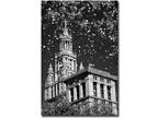 Trademark Fine Art 16 in. x 24 in. Waterfall Over City Hall Canvas Art -