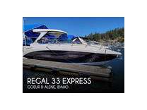 2019 regal 33 express boat for sale