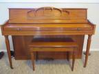 WURLITZER PIANO Model 2255A oak - - Opportunity