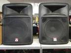 Pair Peavey Impulse 500 15" Main Speakers PA Loudspeakers Concert DJ
