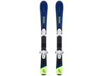 Wedze 500, Downhill Skis with Boost Bindings, Kids, Blue - Opportunity
