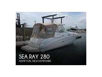 2001 sea ray 280 sundancer boat for sale