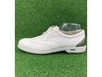 ECCO Classic Hybrid Hydromax Golf Shoe White Leather Wingtip - Opportunity