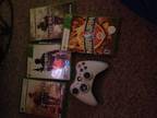Xbox 360 for sale with games and controllers - Opportunity
