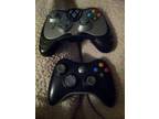2 Xbox 360 wireless controllers & 3 games - - Opportunity!