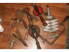 12 Vintage Tools, breast plate drill, Stanley, Craftsman, Fuller - Opportunity