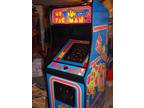 New Ms Pacman or Galaga upright video arcade game one year warranty