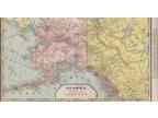 Great Old map of 1901 Alaska, 100+ years old - - Opportunity