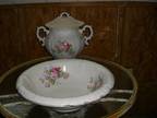 Vintage Porcelain Chamber Pot& Bowl - - Opportunity