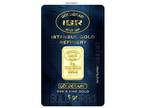Details about � 5 G GRAM 999.9 24K GOLD BULLION IGR BAR WITH CERTIFICATE COA -