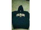 Details about �University of Colorado Buffaloes Hoodie Black Pullover w/front