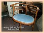 Antique Victorian Stick and Ball Chair - Opportunity