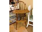 Bentwood High Chair with Tray - - Opportunity