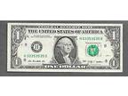 Details about �33353535 Fancy 5/8 $1.00 2009 Binary US Federal Reserve Note -