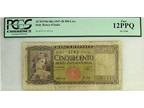 Details about �ITALY 1948 500 LIRE NOTE, P80a, PCGS FINE 12PPQ - Opportunity