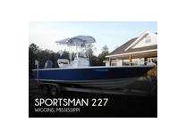 2013 sportsman masters 227 boat for sale