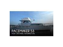 1965 pacemaker 53 flybridge boat for sale