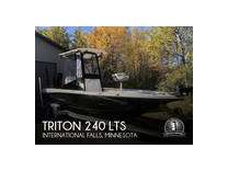 2018 triton 240 lts boat for sale