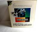Wordperfect Presentations Version 2.0 For DOS 3.5" diskettes