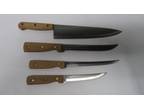 Set of 4 Old Homestead Japan Stainless Steel Knives Chef - Opportunity