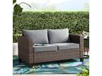 Porch Loveseat Outdoor Furniture Weather Resistance Fabric