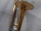 Vintage Selmer Bundy By Vincent Bach Trombone Musical Instrument, no mouth piece