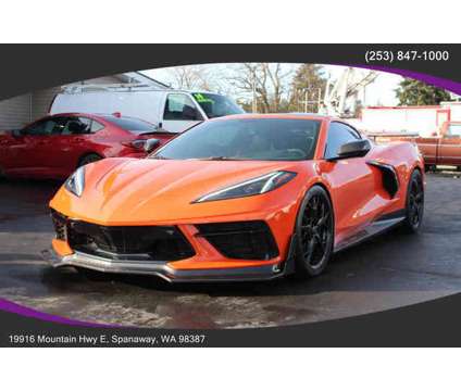2021 Chevrolet Corvette for sale is a Orange 2021 Chevrolet Corvette 427 Trim Car for Sale in Spanaway WA