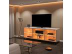 LED TV Stand for 65" TV Modern Entertainment Center with LED - Opportunity