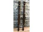 2 Wooden Table Legs, Harvest Folk Art, Architecture Salvage - Opportunity