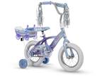 Bike with Doll Carrier Sleigh for Girl's, 12 In. - Opportunity