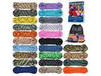 MONOBIN Paracord 550 Combo Kit, 24 Colors 10ft Paracord Rope - Opportunity