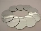 5" Inch Round Mirror Candle Plate w/Beveled Edge (Set of 10) - Opportunity