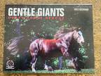 Gentle Giants Draft Horse Rescue 2023 Color Calendar NEW - Opportunity